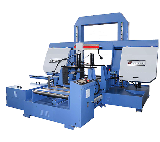 Станок GZ4280 GoldCNC — надёжный ленточнопильный станок для промышленного применения