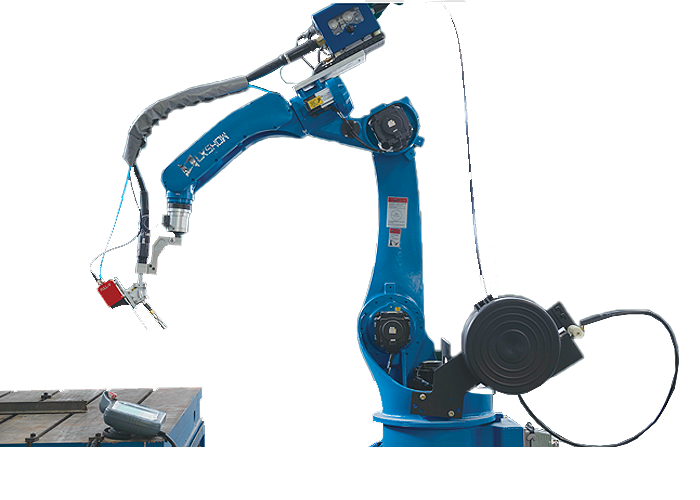 Серия Robot MIG/MAG LXSHOW — роботизированные сварочные системы MIG/MAG для промышленного применения